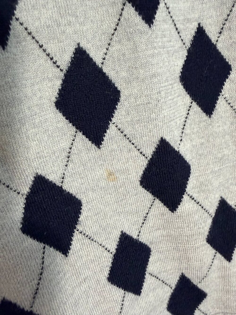 Brooks Brothers Extra Fine Italian Merino Wool Argyle Sweater L Old Money Preppy - Picture 5 of 5